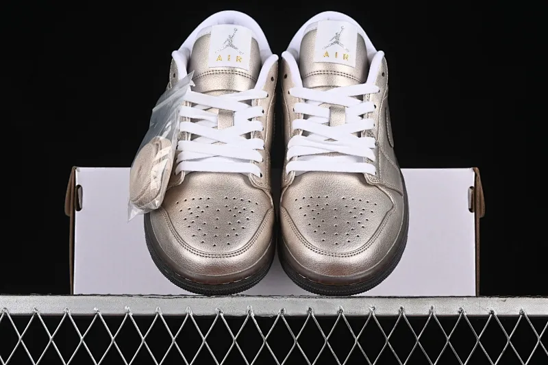 All categories Air Jordan Jordan series basketball shoes Air Jordan 1 Low Air Jordan 1 Low AJ1 Joe 1 platinum low-top retro basketball shoes HQ3529-099